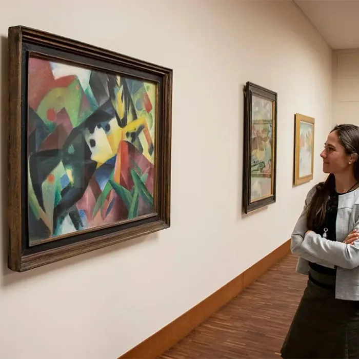 Kunstwerke und Ausstellungen im Franz Marc Museum in Kochel am See