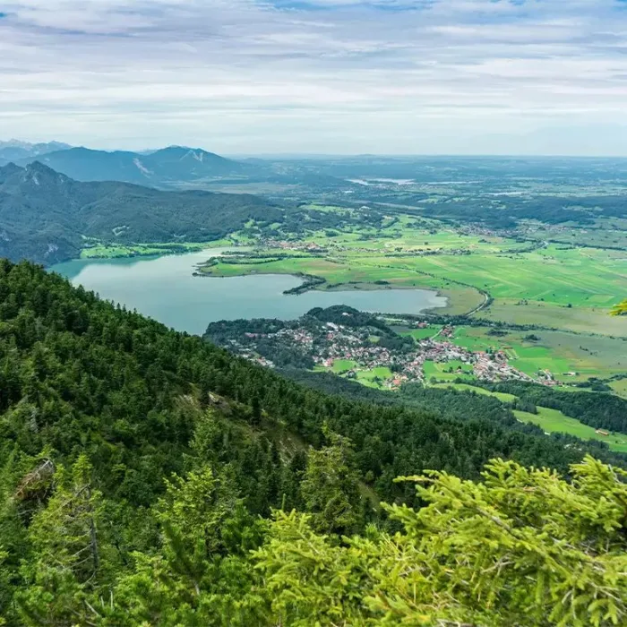 Klosterbräu Schlehdorf - Umgebung am Rabenkopf